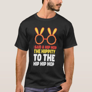 Sunglass Bunny Hip Hop Hippity Paspoortjes T-shirt