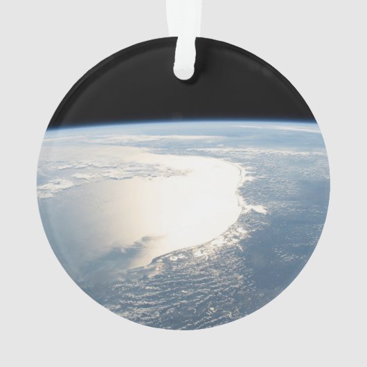 Sunglint Reflète Le Golfe Du Mexique (dos)