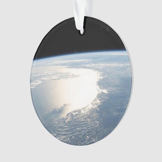 Sunglint Reflète Le Golfe Du Mexique (devant)