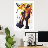 SunHorse Poster (Thuiskantoor)