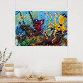 Sunken Ship Poster (Keuken)