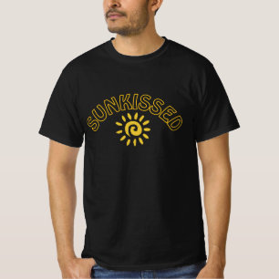 Sunkissed T Shirt Design Summer Zee Beach Sunset