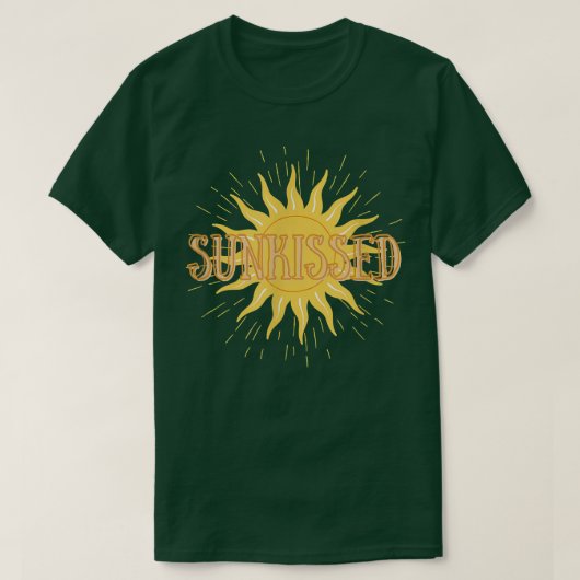 Sunkust T-shirt (Design voorkant)