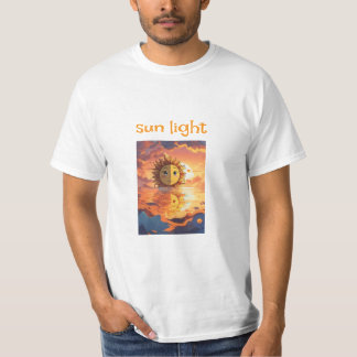 Sunlight Art bedrukt T-shirt