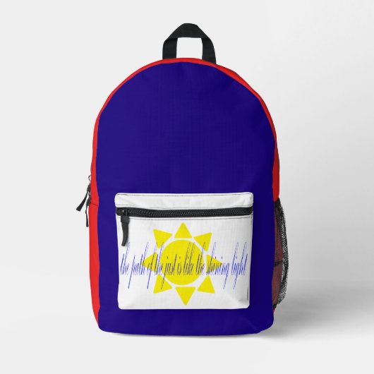sunlight backpack bedrukte rugzak (Voorkant)