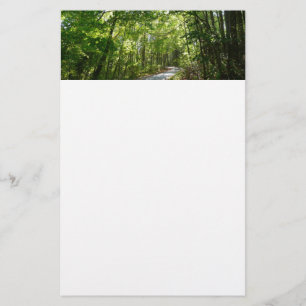 Sunlight on Wooded Path in Centennial Park Briefpapier
