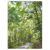 Sunlight on Wooded Path in Centennial Park Klembord (Achterkant)