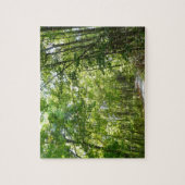 Sunlight on Wooded Path in Centennial Park Legpuzzel (Verticaal)