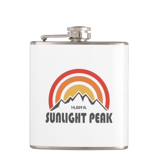 Sunlight Peak Heupfles (Voorkant)