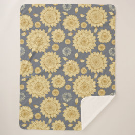 Sunlight Stillness II Aangepaste achtergrond Sherpa Deken