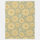 Sunlight Stillness II in gedempte olijf Fleece Deken (Voorkant)