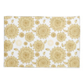 Sunlight Stillness II in het wit Kussensloop (Achterkant)