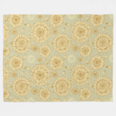 Sunlight Stillness II in Light Olive Fleece Deken (Voorkant (Horizontaal))