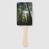 Sunlight Through Pine Trees Handwaaier (Voorkant)