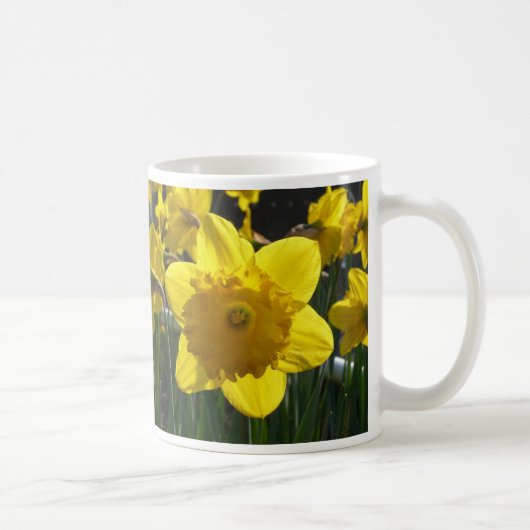 Sunlit Daffodil Koffiemok (Rechts)