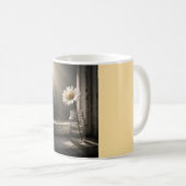 Sunlit Daisy in Jar Mug (Devant droit)