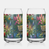 Sunlit Garden Pathway Gate Scene (Droite)