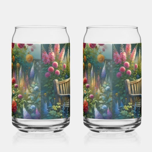 Sunlit Garden Pathway Gate Scene (Droite)