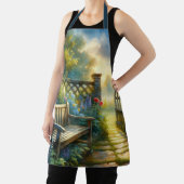 Sunlit Garden Pathway Gate Scene Schort (Insitu)