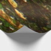 Sunlit Herfst Trail in Laurel Hill State Park Houten Poster (Hoek)