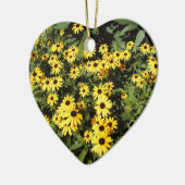 Sunlit Meadow Keramisch Ornament (Links)