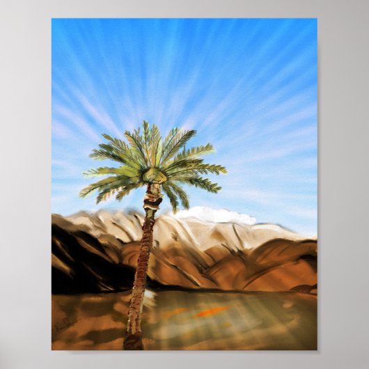 Sunlit Oasis: het Poster van het leven (Voorkant)