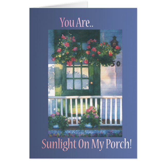 Sunlit Porch (Voorkant)