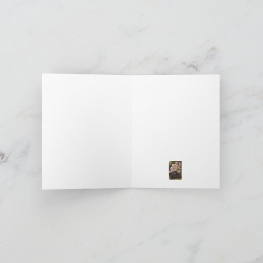 "Sunlit Purples"  Kaart (Binnen)