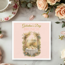 Sunlit Rococo Garden Galentine Brunch Table Floral