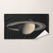 Sunlit Saturn Gas géant Planet par Cassini (Serviette à main)