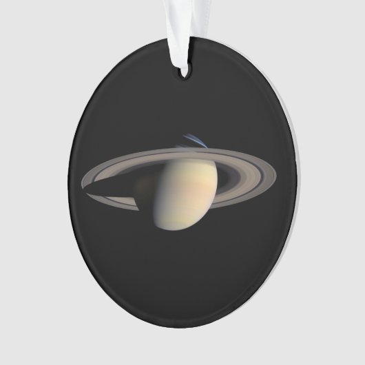 Sunlit Saturn Gas géant Planet par Cassini (devant)