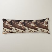 Sunlit Strings — Cat & Harp Serenity Body Pillow Lichaamskussen (Achterkant)