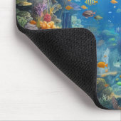 Sunlit Tropical Underwater Coral Reef Muismat (Hoek)