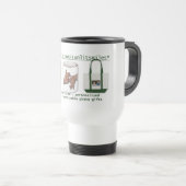 SunlitSmiles Carte de visite Travel Mug (Devant droit)