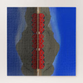 Sunndalsøra Noorwegen Legpuzzel (Horizontaal)