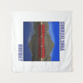 Sunndalsora Noorwegen Scandinavian Wandkleed (Voorkant (horizontaal))