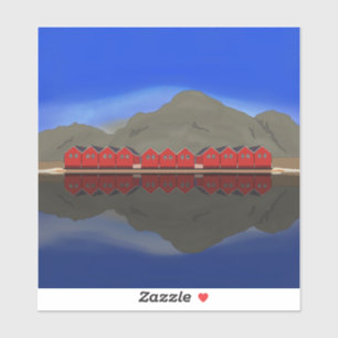 Sunndalsøra Noorwegen Sticker