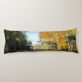 Sunny Autumn Walk - Gepersonaliseerd Lichaamskussen