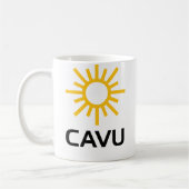Sunny Aviation Lingo CAVU Koffiemok (Links)