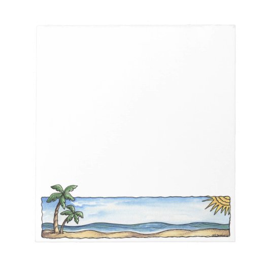 Sunny Beach - Bloc-notes (Devant)