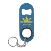 Sunny Beach BULGARIA aangepaste flesopening Mini Flessenopener (Voorkant)