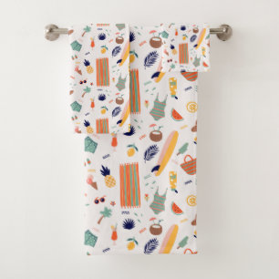 Sunny Beach Fun Motif