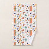 Sunny Beach Fun Motif (Serviette à main)
