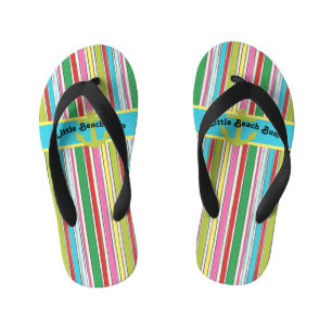 Sunny Beach Stripes Kinder Teenslippers