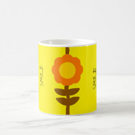 Sunny Bloom Floral Mug Koffiemok