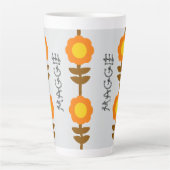 Sunny Bloom Latte Mug (Devant)