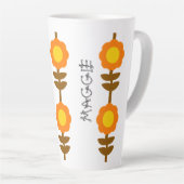 Sunny Bloom Latte Mug Latte Mok (Rechterhoek)