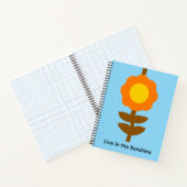 Sunny Bloom Notebook Notitieboek (Binnen)