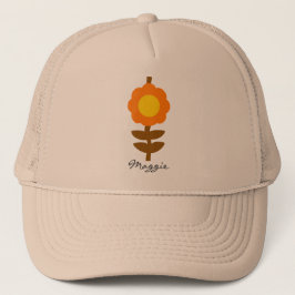 Sunny Bloom Trucker Hat Trucker Pet