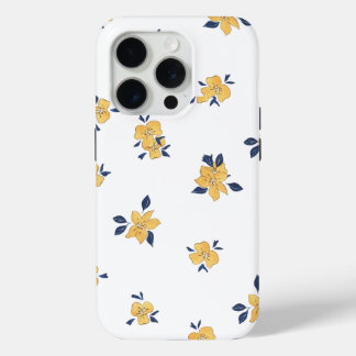 Sunny Bloom – Yellow Floral Hoesje
